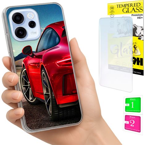 Schutzhülle für Oppo Reno 15F / 15F FS: Fotoschutzhülle, Rückseite + 9H-Glas (1/5)