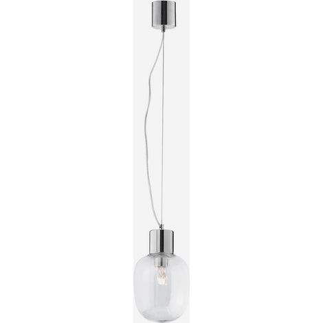 Pendelleuchte aus Metall und Glas Fellini 18 (1/3)