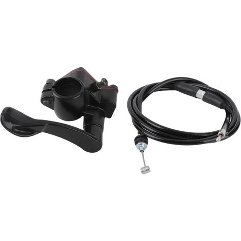 Ensemble câble d'accélérateur et commande de pouce pour moto, quad et moto tout-terrain (1/5)