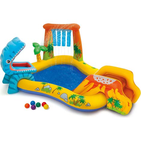 Inflatable Pool Dinosaur Play Center 249x191x109 cm 57444NP INTEX