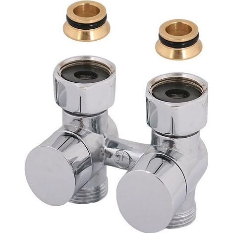 Schlösser Armaturen ANSCHLUSSARM. DESIGN PLUS, DG-F 2R-SYS, KONUS, DN15, UE-MU3/4, CHROM