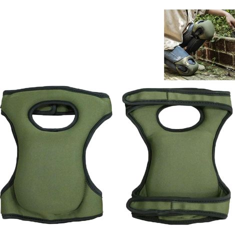Rodilleras de jardinería, protectores de rodilla para el trabajo - Paquete de 2, color verde, rodilleras protectoras, adecuadas para diversas tareas de jardinería, limpieza de suelos y tareas doméstic
