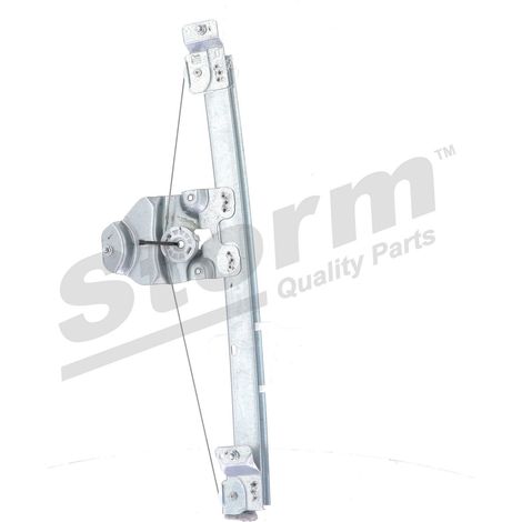 Mécanisme de lève-vitre avant droit compatible Renault 807205569R (1/5)