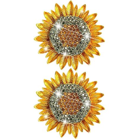 désodorisants tournesol pour voiture lot de 2 décoration (1/5)