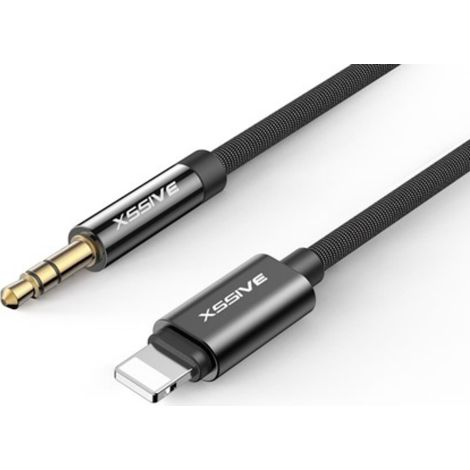 1.2 Meter Audio Kabel 3,5mm Jack Aux Kabel Stecker zu 8-Pin