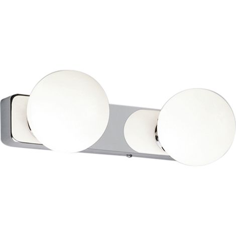 Applique Nowodvorski Brazos verre chrome blanc IP44 2xG9 (1/2)
