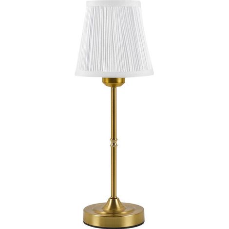 Lampe de chevet en tissu nordique – Rechargeable USB – Gradation 3 couleurs – Design détachable pour ambiance chaleureuse (1/5)