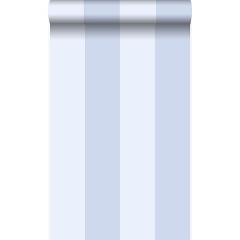 papier peint à rayures bleu clair - Origin Wallcoverings (1/5)
