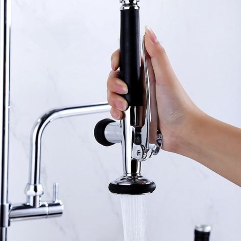 Robinet de cuisine - Pommeau de douche de rechange - Laiton - Sans contact - Pommeau de douche de cuisine (1/5)