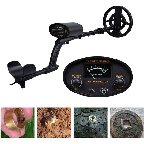 Kit détecteur de métaux GT6100 - Détecteur d'or souterrain avec pelle et oreillette (1/5)