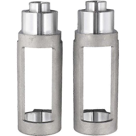 Adaptateur pour foret à trou carré (lot de deux), porte-foret, accessoire professionnel, adaptateur pour perceuse à mortaiser (1/5)