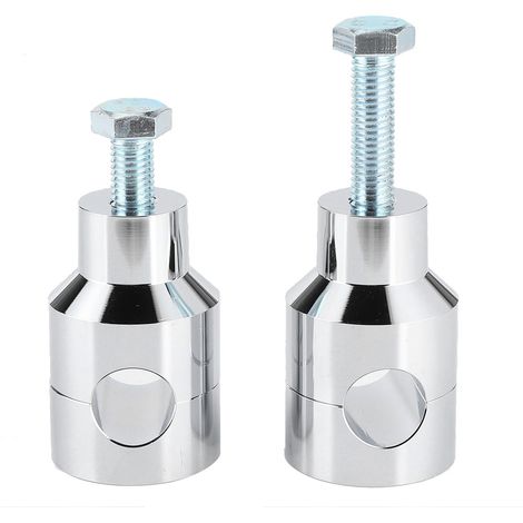 Pince de rehausseur de guidon de 25mm/1 pouces avec boulon, pièces universelles de moto adaptées au Bobber Chopper (1/5)