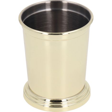 Copa de cóctel, acero inoxidable, base ancha y estable, diseño retro, para bar en casa y fiestas. (1/5)