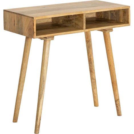 Console avec rangement en bois de manguier Maëva (1/5)