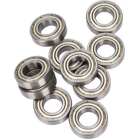 20 roulements à billes à gorge profonde 6901Z, diamètre intérieur 12 mm x diamètre extérieur 24 mm x épaisseur 6 mm (1/5)
