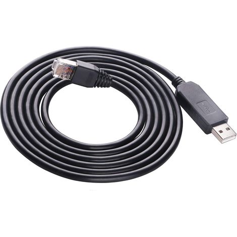 Câble Adaptateur USB Vers RJ45 RS485 - 1 Unité - Pour BMS Seplos Suten - Connexion PC - 180 cm (1/5)