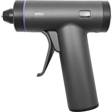 Pistolet à colle thermofusible sans fil portable lithium-ion rechargeable, pour domicile, bricolage, écoles maternelles et bâtons de colle (1/5)