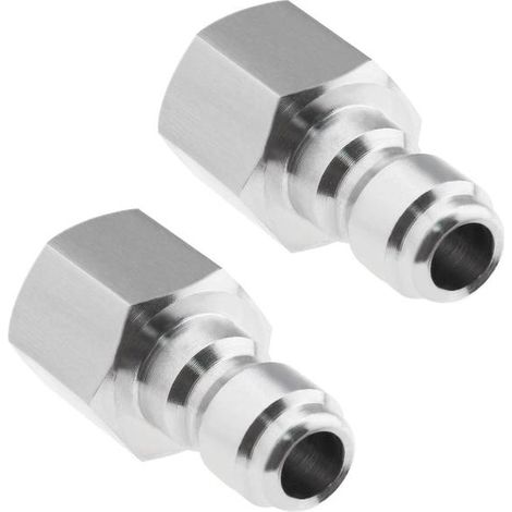 Adaptateur pour nettoyeur haute pression 42 × 16 × 15 mm, connecteur femelle NPT 1/4 pouce, raccord rapide (1/5)