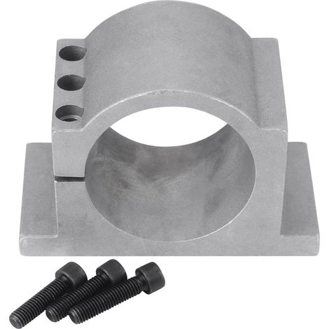 CNC, support de broche de fraisage, 80 mm de diamètre, pince de fixation en aluminium avec vis (80 mm) (1/5)