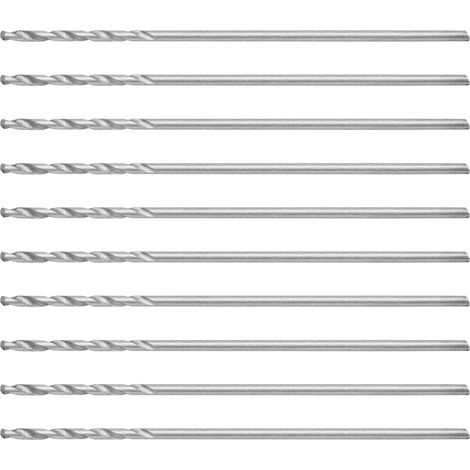 Perceuse Foret 10 Pièces Tige Droite Micro Perçage Perle Outillage Quincaillerie 0,75mm (1/5)