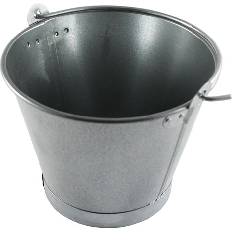 CUBO CHAPA GALVANIZADO ASA LISA 35 CM 14 L (1/3)
