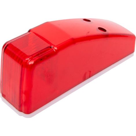 Rote LED-Begrenzungsleuchte für Lkw-Fahrerhaus, 12V–24V, zur Dachmontage, 14 x 4 x 6 cm