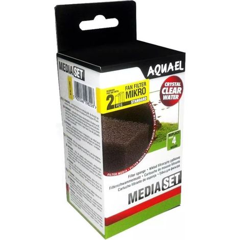 Insert en éponge Aquael FAN micro plus (2 pièces)