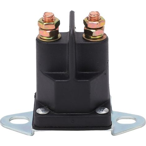 Relais de démarreur avec boîtier ABS et bobine en cuivre, remplacement pour tondeuse à gazon 12 V. (1/5)