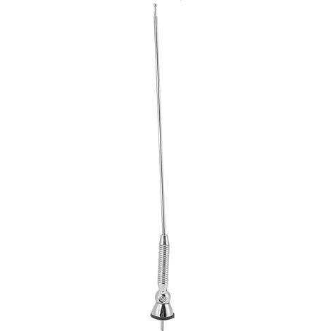 Antenne radio universelle en fer pour voiture, accessoire de rechange, aileron de toit, noire (1/3)