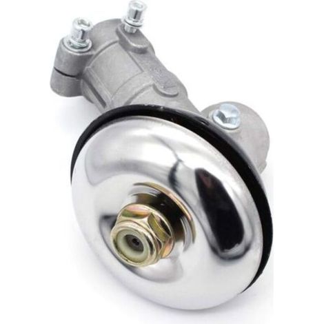 Renvoi d'angle Debroussailleuse 26mm /28mm, Tête d'engrenage Debroussailleuse Universelle Boîte de Vitesse de Tondeuse à Gazon pour Coupe Herbe/Tronconneuse (26mm, Rond de 7 Dents) (1/4)