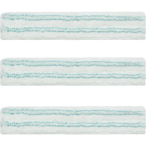 Leifheit Housse de rechange lave-vitres 3-en-1, housse de lave-vitres en microfibres micro duo, éponge de nettoyage extrêmement absorbante et puissante, chiffon pour vitres et cadres de fenêtres