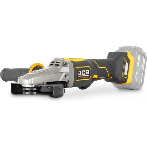JCB 18V Akku Flachkopf Winkelschleifer 125mm bürstenlos Solo ohne Akku/Ladegerät (1/5)