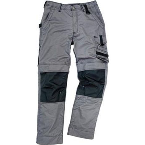 Excess Arbeitshose Champ, Gr. 50, grau/schwarz (1/3)