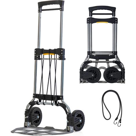 Zero Compact pieghevole Heavy Duty Hand Truck Sack Carrirow 160 kg carico (1/5)