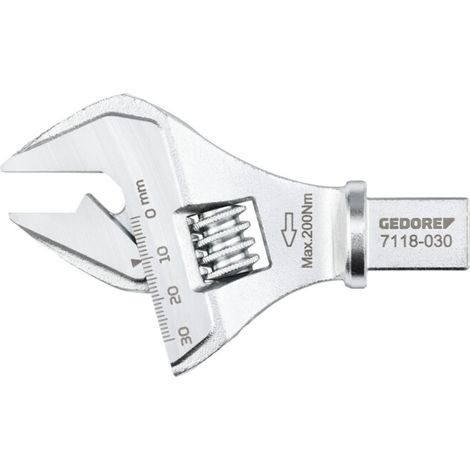 Gedore Clé à fourche emmanchable 14x18 réglable 10-41 mm (1/3)