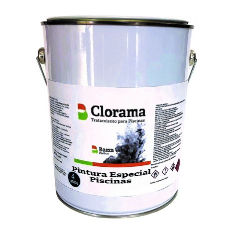 Pintura Clorocaucho Piscinas 5 kg  Revestimiento Impermeable Anti-Algas  Alta Resistencia al Roce Secado Rápido