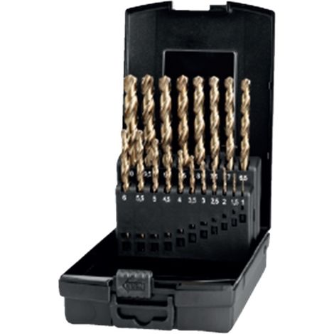 Coffret de foret HSS de 1 a 13 mm pour inox Van ommen