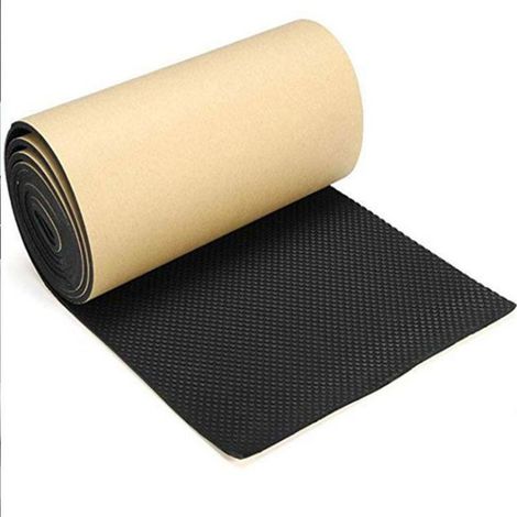 Autocollants de protection de porte de garage 200x20cm noir (1/3)