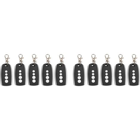 Compatible avec 10 accessoires pour la télécommande KING GATES STYLO2K (433,92 MHz, code tournant) de commande de porte de garage.