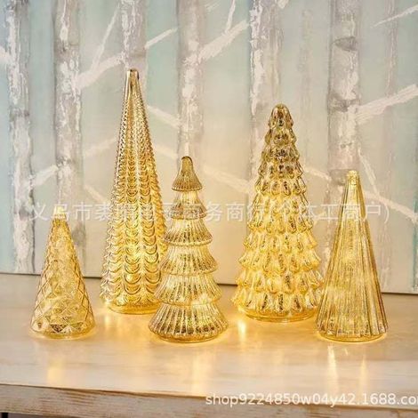 Neue Weihnachtsbaumbeleuchtung, Weihnachtsschmuck, Weihnachtsgeschenke – Gold –