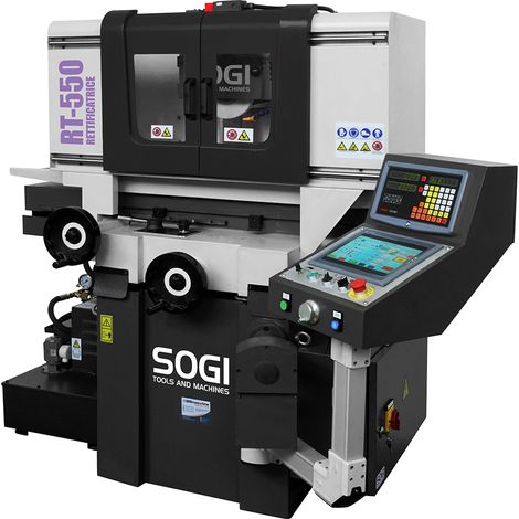 Rettificatrice per piani automatica SOGI RT-550 - 550x250 - PLC e interfaccia touch - 400 V