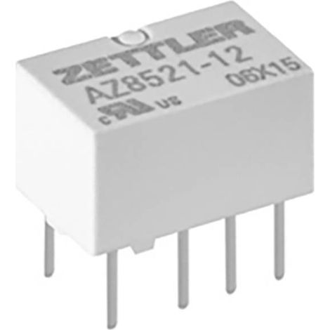 Zettler Electronics AZ8521PS-24 Relè SMD 24 V/DC 2 A 2 scambi 1 pz.
