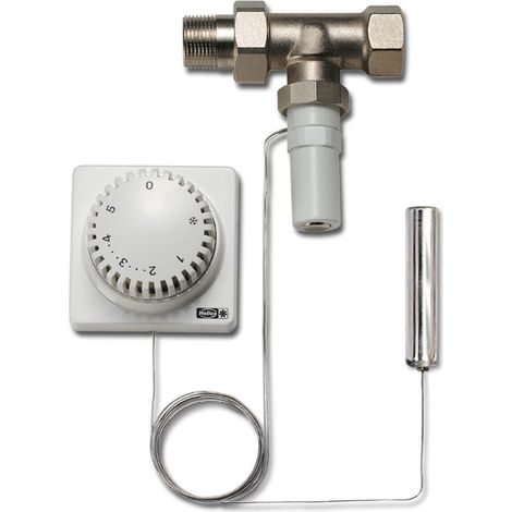 Helios WHST 300 T38 Warmwasser-Heizregister-Regel-Thermostat mit Kanalfühler (1/2)