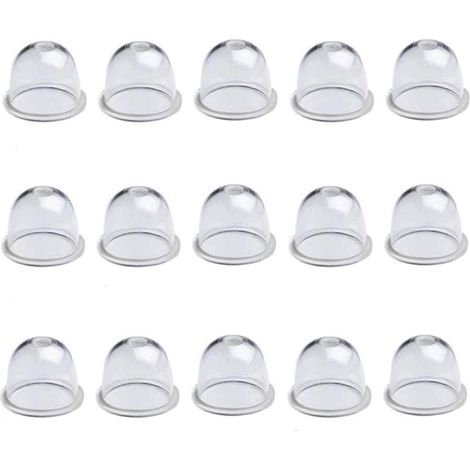 Lot de 15 pompes d'amorçage, , pistons primaires, 19 mm, compatibles avec les tronçonneuses Dolmar Stihl Echo Ryobi, tronçonneuses, débroussailleuses (1/5)