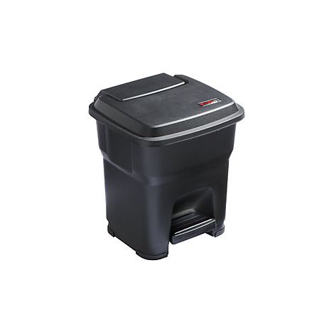 Pedal-Abfallsammler HERA  Volumen 35 l  BxHxT 390 x 440 x 390