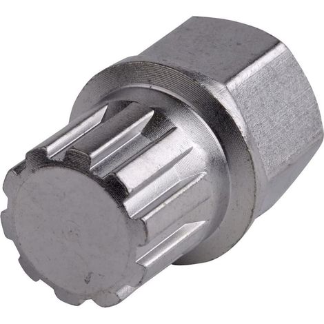 SW-Stahl 02381L-17 adaptateur de démontage de verrou de jante I adaptateur 16 I outil de démontage pour déverrouiller le verrou de roue I outil de déverrouillage pour verrous de jante I extracteur de
