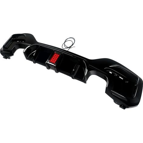 Difusor trasero, BMW F20 F21, ABS de alta calidad, reemplazo directo. (1/2)