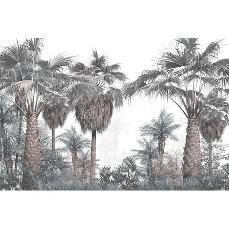 Papier peint panoramique - Forêt Tropicale - 130 cm x 87 cm (1/2)