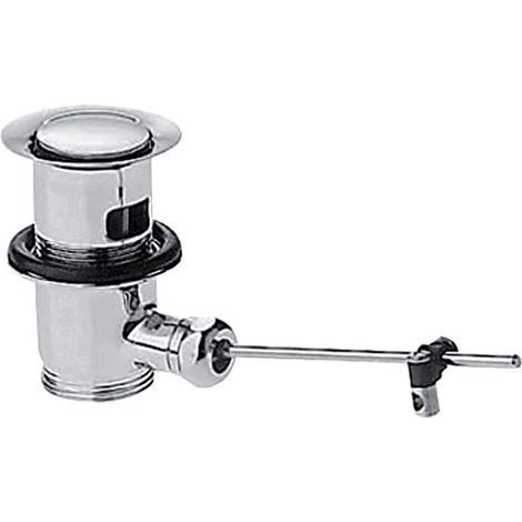 Hansgrohe - Sistema di scarico a tirante per rubinetti da lavabo o bidet, cromato 94139000 (1/4)