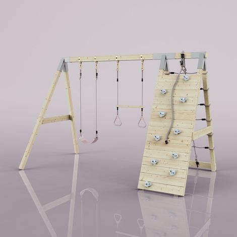 Structure à grimper PolarPlay Raton Laveur Rosa 183 x 322 cm